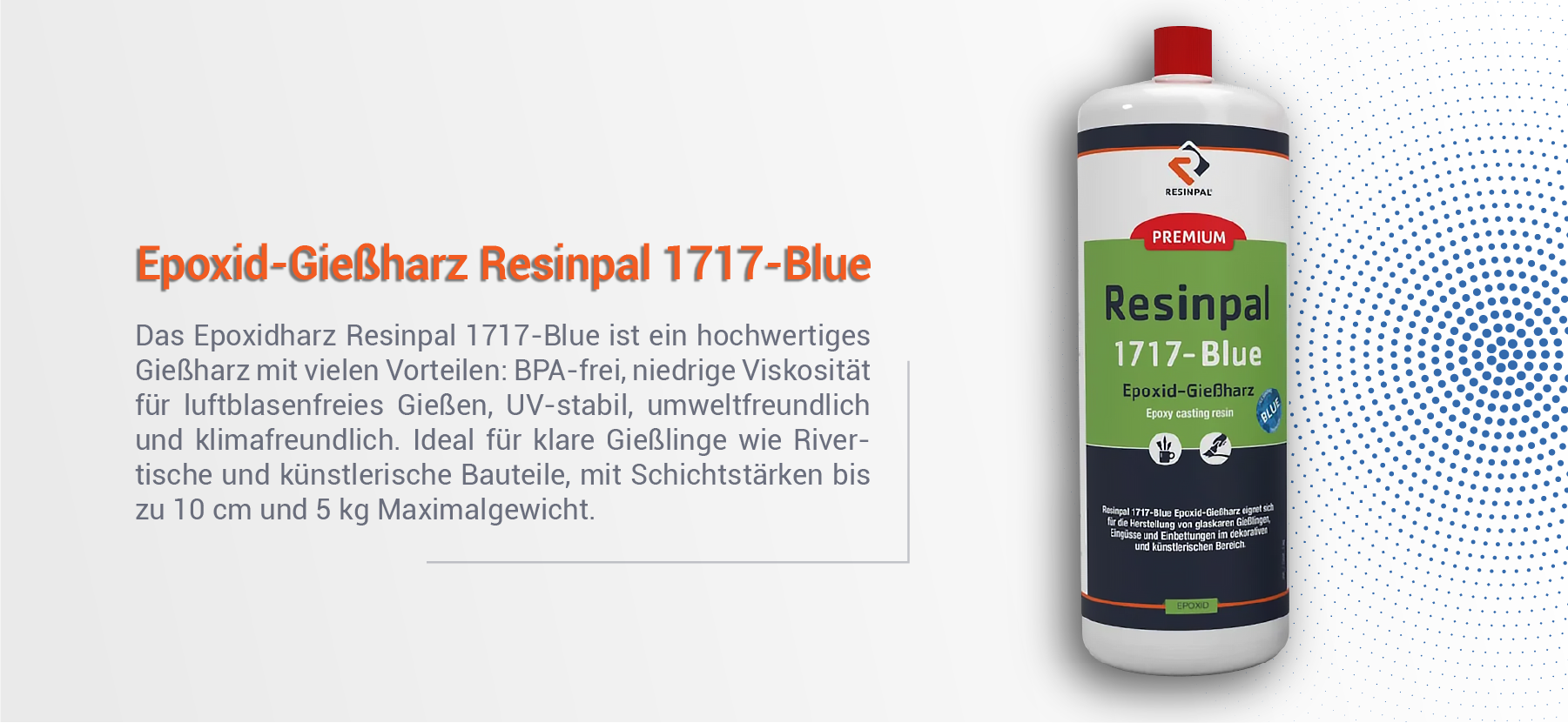 Resinpal 2401 ist ein hochwertiges Epoxidharz zum Laminieren, welches je nach Anwendungsbereich mit drei unterschiedlichen Härtern kombinierbar ist. 